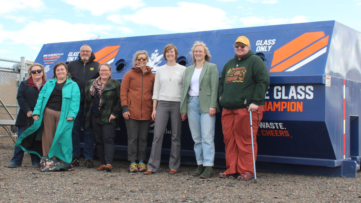 Glass recycling launch in Northglenn, Colorado